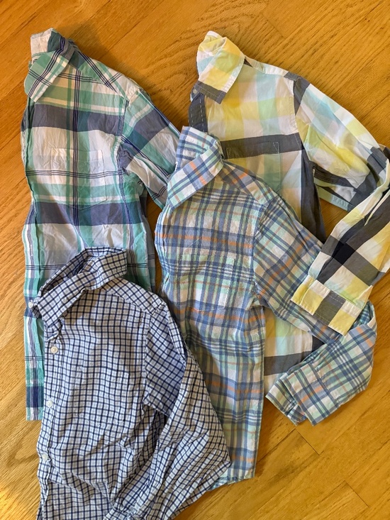 Janie and Jack Other - Janie & Jack Boys long sleeve shirts preppy bundle size 7